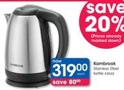 Kambrook Stainless Steel Kettle KSK65