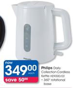 Philips Daily Collection Cordless Kettle HD9300/03