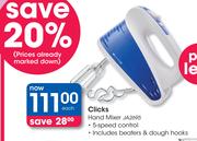 Clicks Hand Mixer JA2695