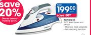 Kambrook 2600 Watt Steam Iron KBI1001