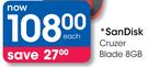 Sandisk Cruzer Blade 8GB