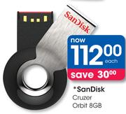 Sandisk Cruzer Orbit 8GB