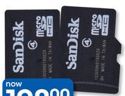 Sandisk 8GB Micro SD With Adaptor