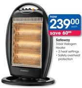 Safeway 3-Bar Halogen Heater