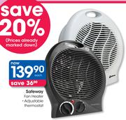 Safeway Fan Heater-Each
