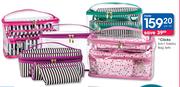 Clicks 4-In-1 Toiletry Bag Sets-Per Set