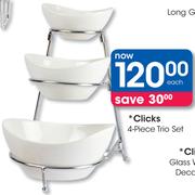 Clicks 4-Piece Trio Set