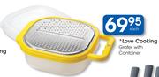 Love Cooking Grater With Container