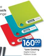 Love Cooking Digital Colour Platform Scale-Each