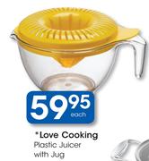 Love Cooking Plastic Juicer With Jug