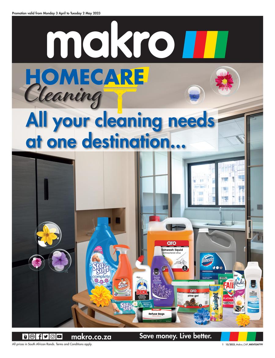 Makro Cleaning (03 April 02 May 2023) — m.guzzle.co.za