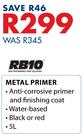 RB10 5Ltr Black Or Red Metal Primer