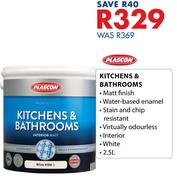 Plascon 2.5Ltr Kitchens & Bathrooms
