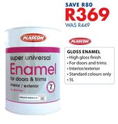 Plascon 5Ltr Gloss Enamel