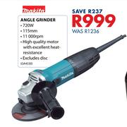 Makita Angle Grinder GA4530