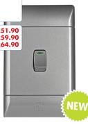 Electro 1 Way 1 Lever Light Switch 