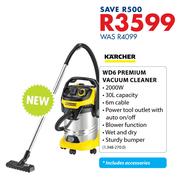 Karcher 30L WD6 Premium Vacuum Cleaner 2000W(1.348-270.0)