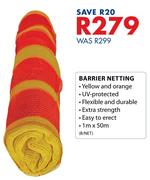 Barrier Netting 1mX50m(B/NET)