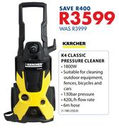 Karcher 1800W K4 Classic  Pressure Cleaner(1.180-250.0)
