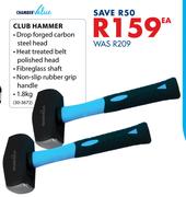 Chamber Value Club Hammer 1.8Kg(30-3672)-Each