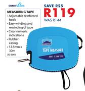 Chamber Value Measuring Tape 12.5mmX30m(30-3680)
