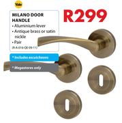 Yale Milano Door Handle