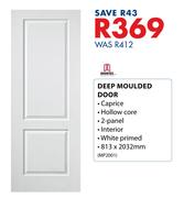 Doortec Deep Moulded Door (813 x 2032mm)