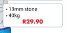 Chamberlain 13mm Plaster/River Or Building Sand-40kg