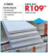 Everite 3m Nutec Fascia (12 x 225mm)-Each
