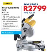 Stanley Compound Mitre Saw