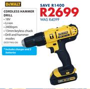 Dewalt Cordless Hammer Drill