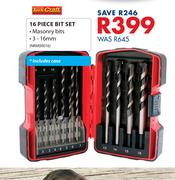 Fork Craft 16 Piece Bit Set