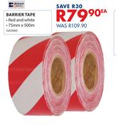 Barrier Tape-75mm x 500m Each
