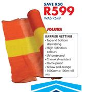 Joluka Barrier Netting-1000mm x 100m Roll