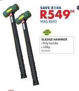 Lasher Sledge Hammer-Each