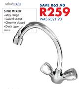 Splashworks Sink Mixer