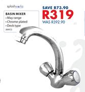 Splashworks Basin Mixer
