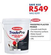 Plascon Tradepro Plaster Primer-20Ltr