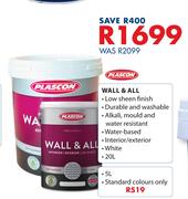 Plascon Wall & All-5Ltr