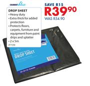 Chamber Value Drop Sheet-2 x 5m