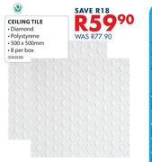 Ceiling Tile-500 x 500mm