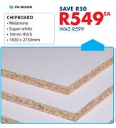 PG Bison Chipboard-1830 x 2750mm Each
