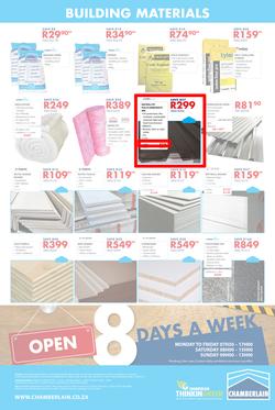 Chamberlains : Hurry Up And Finish (15 Nov - 1 Dec 2019), page 12