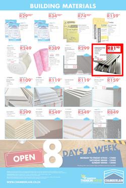 Chamberlains : Hurry Up And Finish (15 Nov - 1 Dec 2019), page 12
