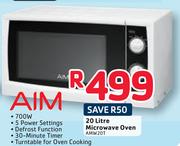 Aim 20L Microwave Oven AMW20T