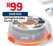 Springform Cake Carrier Set