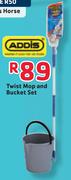 Addis Twist Mop And Bucket Set