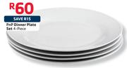 PnP 4 Piece Dinner Plate Set