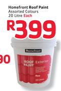 Homefront Roof Paint Assorted Colours-20 Litre