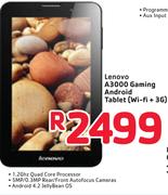 Lenovo A3000 Gaming Android Tablet(Wi-Fi + 3G)